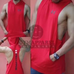 Hoodie/jumper/rompi/hoodie Tanpa Lengan Under