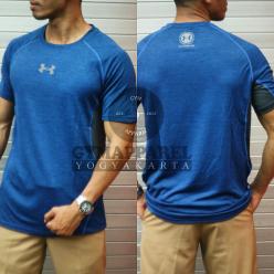 Tshirt Kaos Under Armour Combine Misty Lari/s