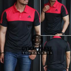 Polo Shirt Shortsleeve Adidas Playoff Black-r
